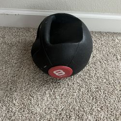8 lb  Grip Handle Medicine Ball Training Exercise Equipment