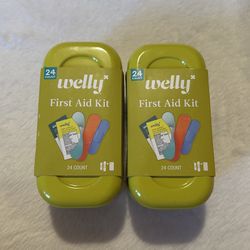 Lot of 2 Welly First Aid Kits