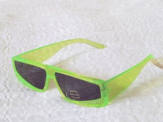 Preteen Girls Faux Diamonds Clear Transparent Green Claire's Sunglasses Cat Eye