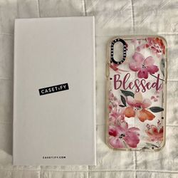 Casetify Blessed Flowered Impact Case for iPhone X or XS