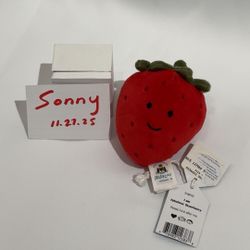 Jellycat Fabulous Strawberry RETIRED New With Tags 