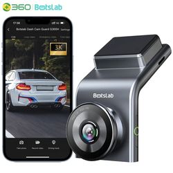 Botslab 3k dashcam with ADAS low profile wi-fi app