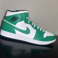 Air Jordan 1 Mid Lucky Green Size 13 – Brand New (No Box)