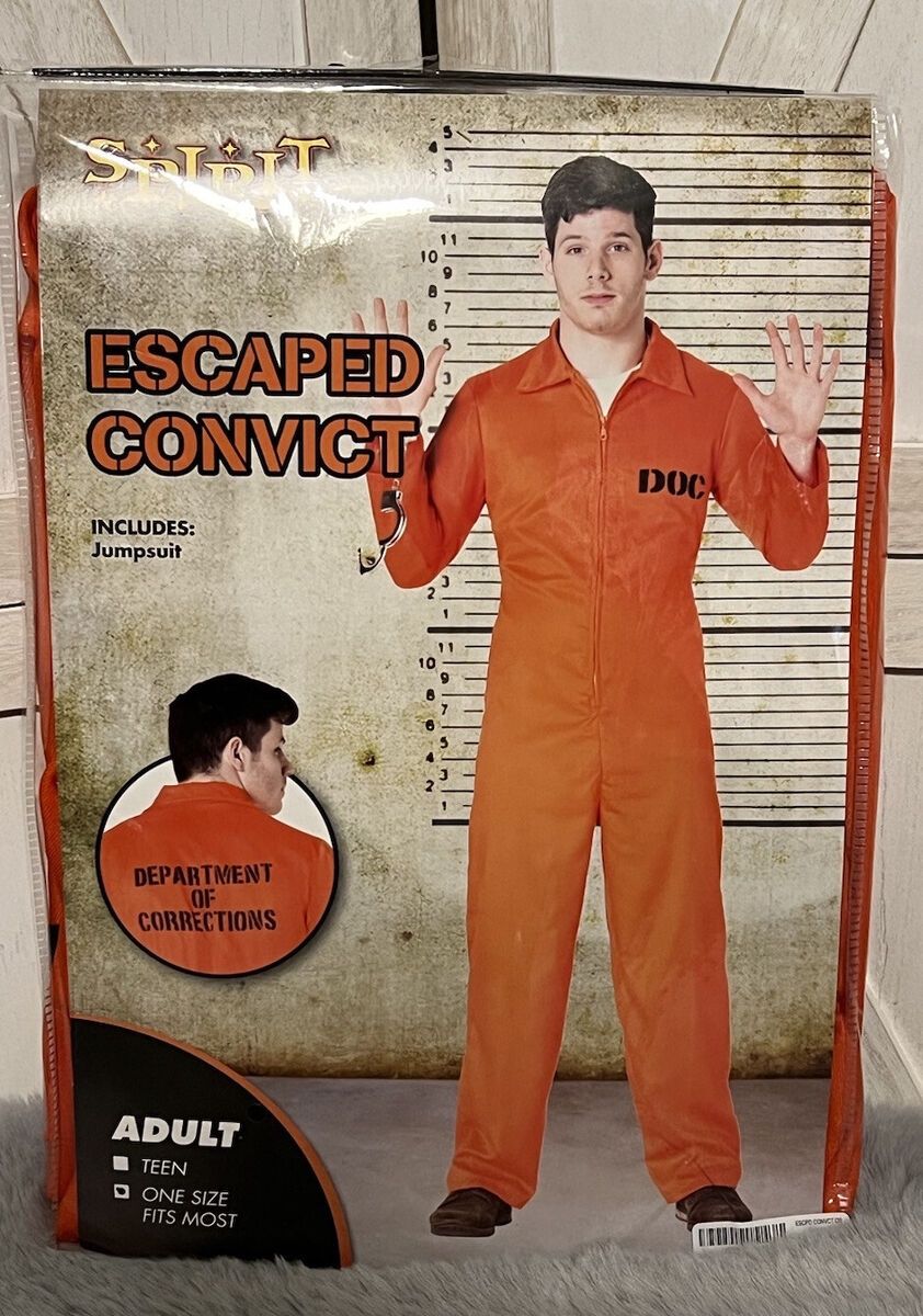 Escaped convict costume Halloween 