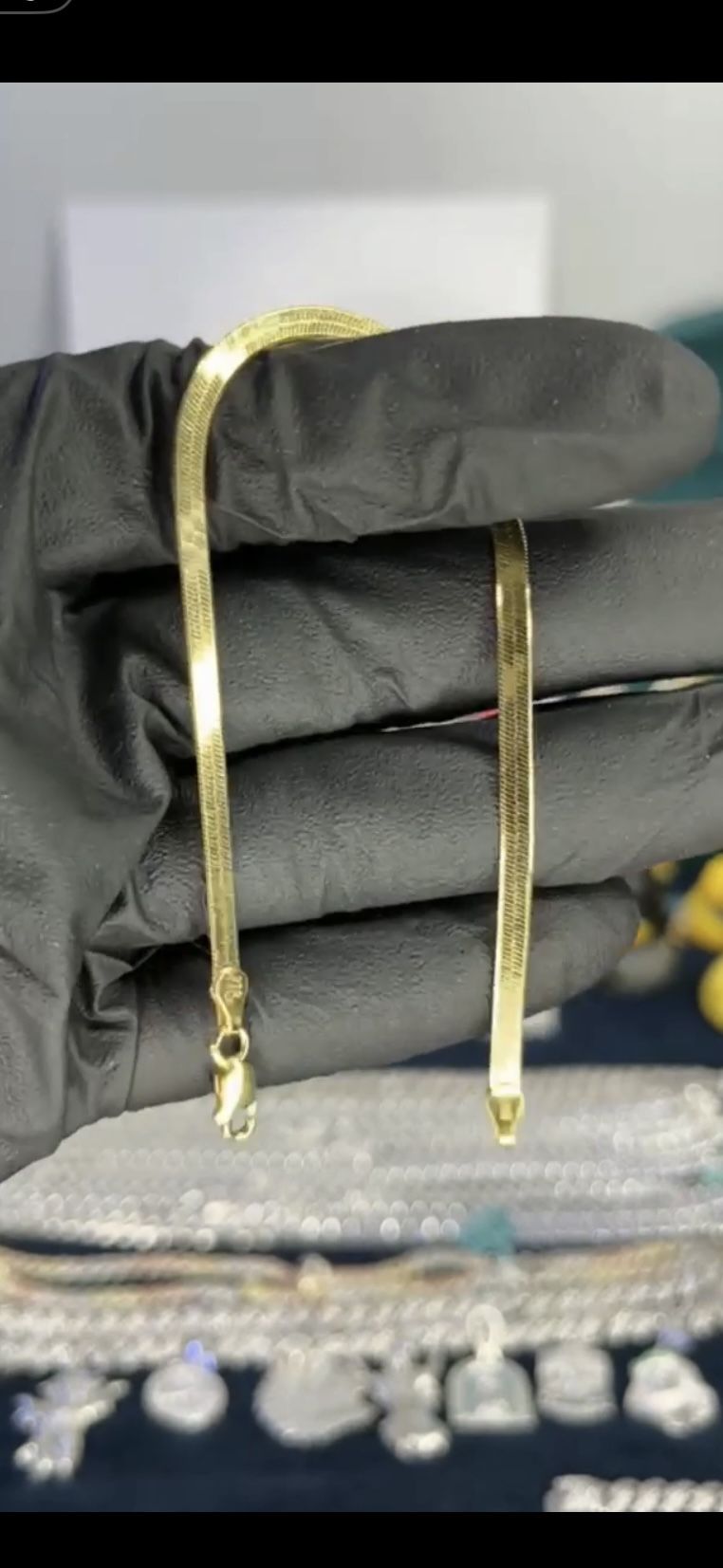 14K Gold Color Chain Bracelet