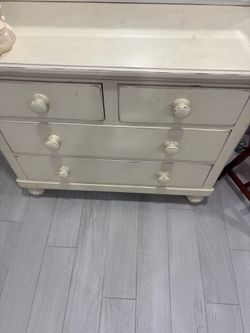 White dresser