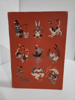 Vintage 1954 Childcraft Volume 1 Poems of Early Childhood Orange Hardcover