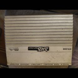 DHD Power Cruiser Car Amplifier 