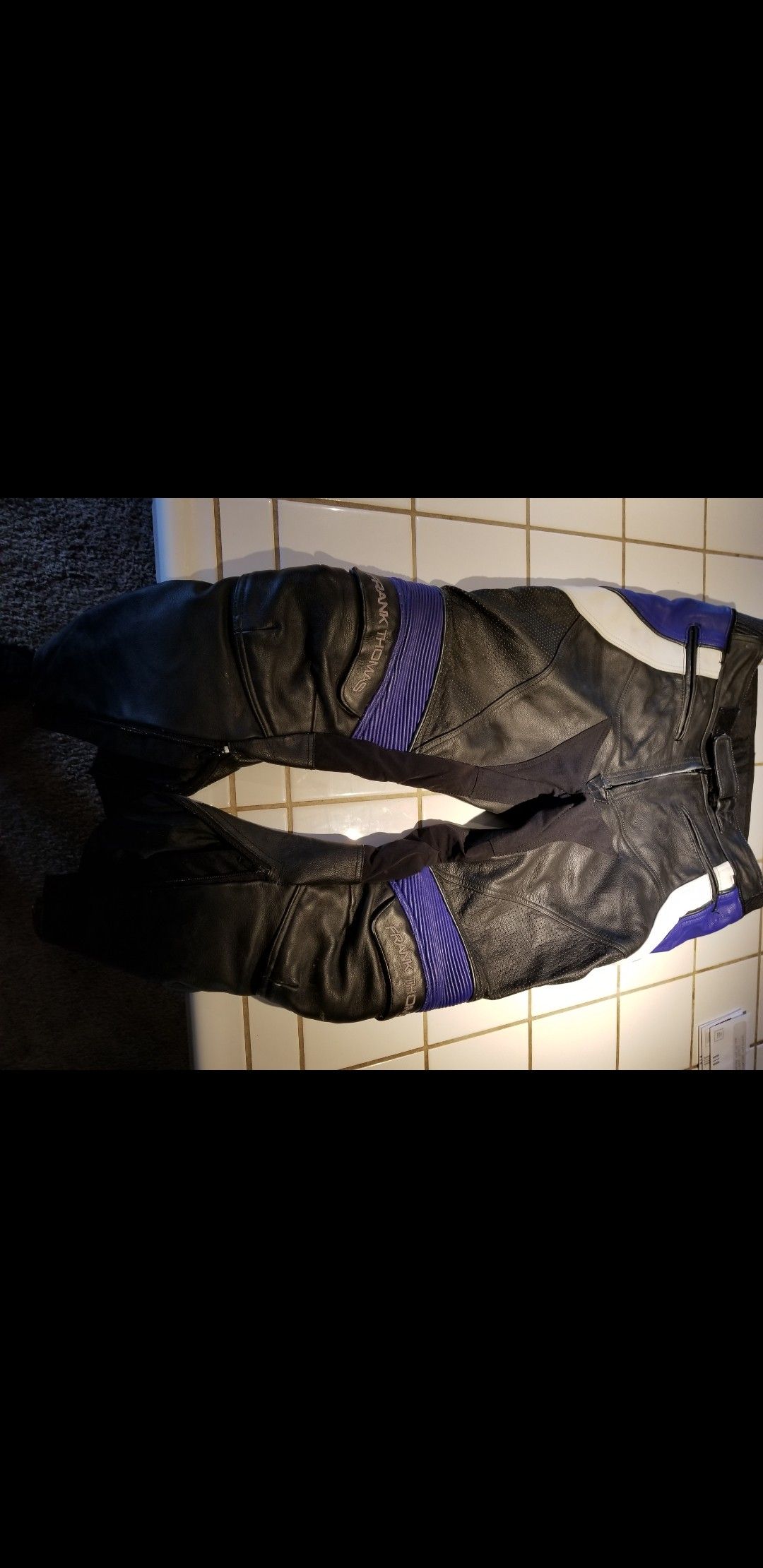 Frank Thomas biker pants