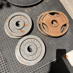 10lbs Plates 2” x6
