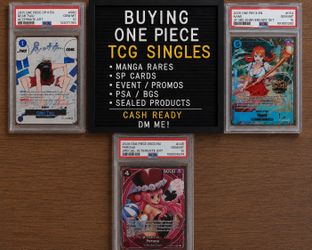 💰 Buying One Piece TCG Singles & Collections