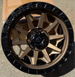 Brand New 18x9 +0 Offset 6x139 Bronze Fuel Style Wheels Price Firm Set Of 5 Wheels
