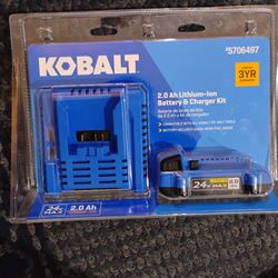 Kobalt 2.0 Battery And Charger