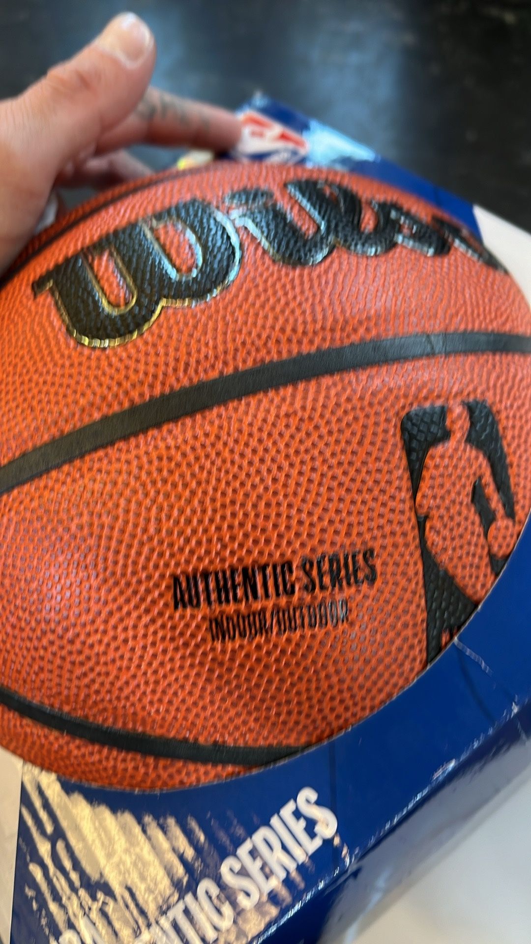 NEW OFFICIAL NBA Signature Series Wilson Basketball