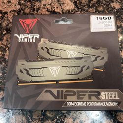 Viper Gaming Ram 16gigs ddr4 3600