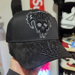 EL BARBAS HATS CRIME BLACK SNAPBACK HAT BLACKOUT - Brand New  ✅️ 