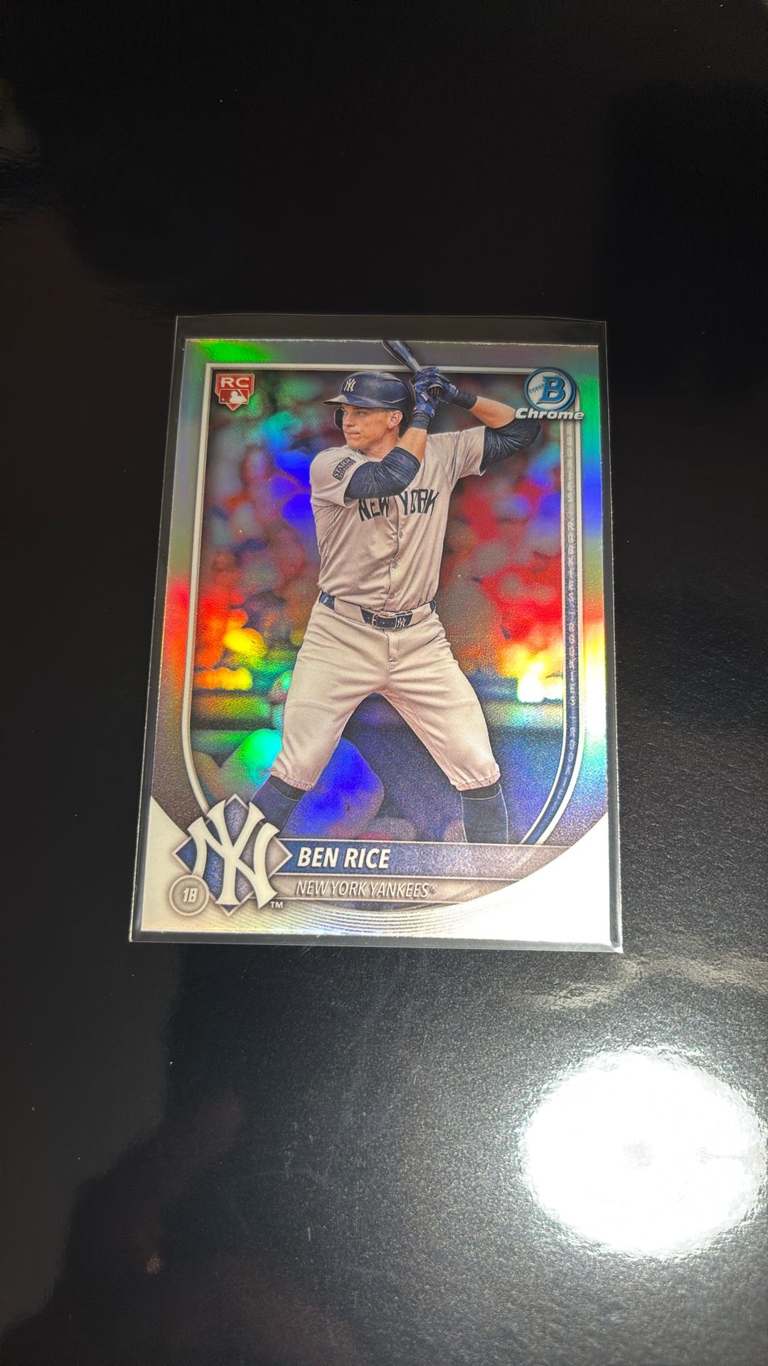 2025 Bowman - Rookie Red RC Variation Ben Rice #85 (RC)