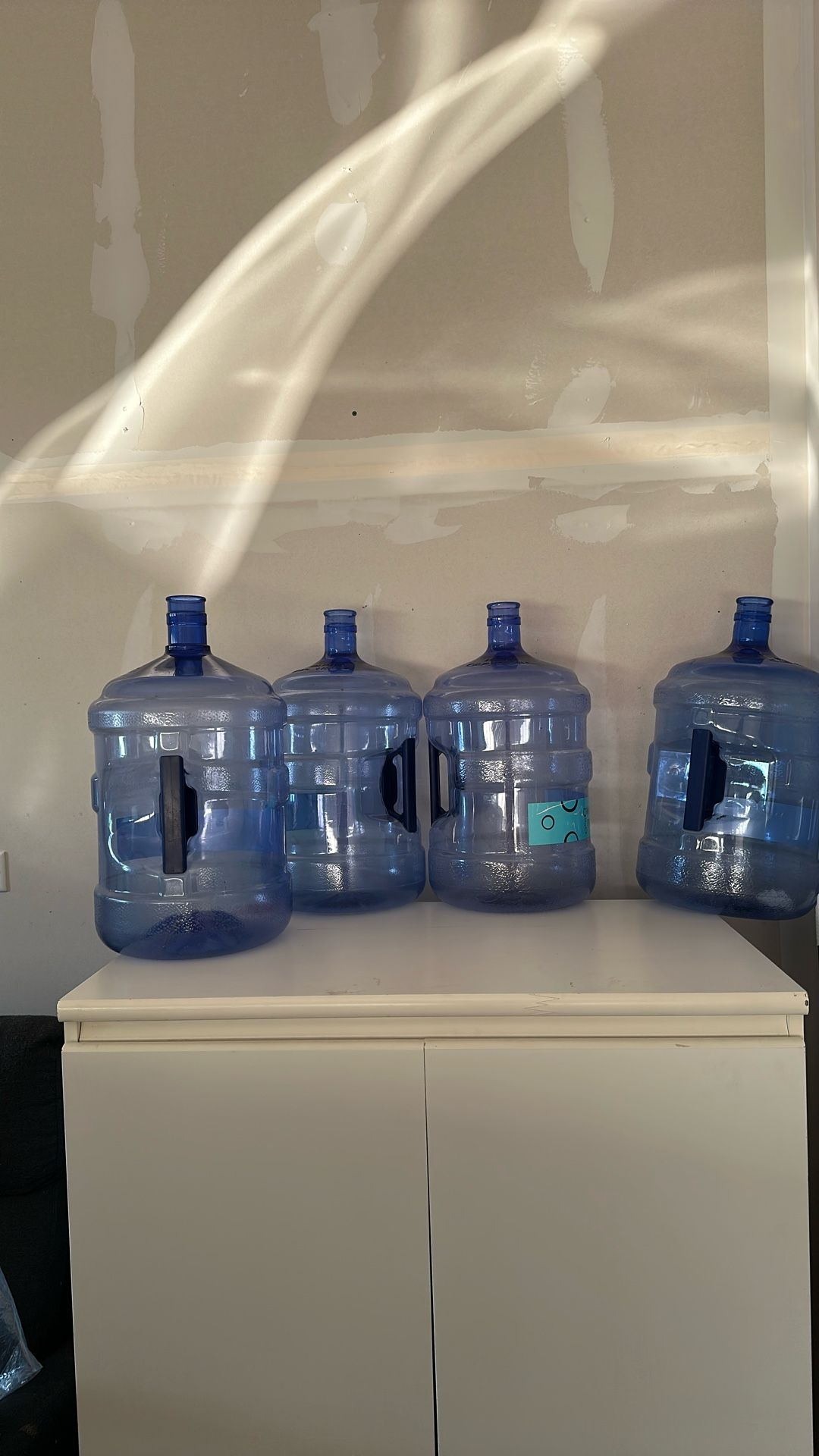 Empty Water Cans