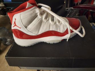 Air Jordan 11 Retro Cherry Red White
