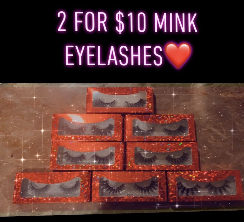 Mink eyelash strips❤️