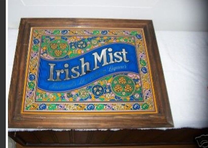 Irish Mist Vintage Mirror