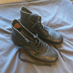 Frye Black Laceup Boot