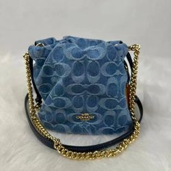Coach Denim Faye bag