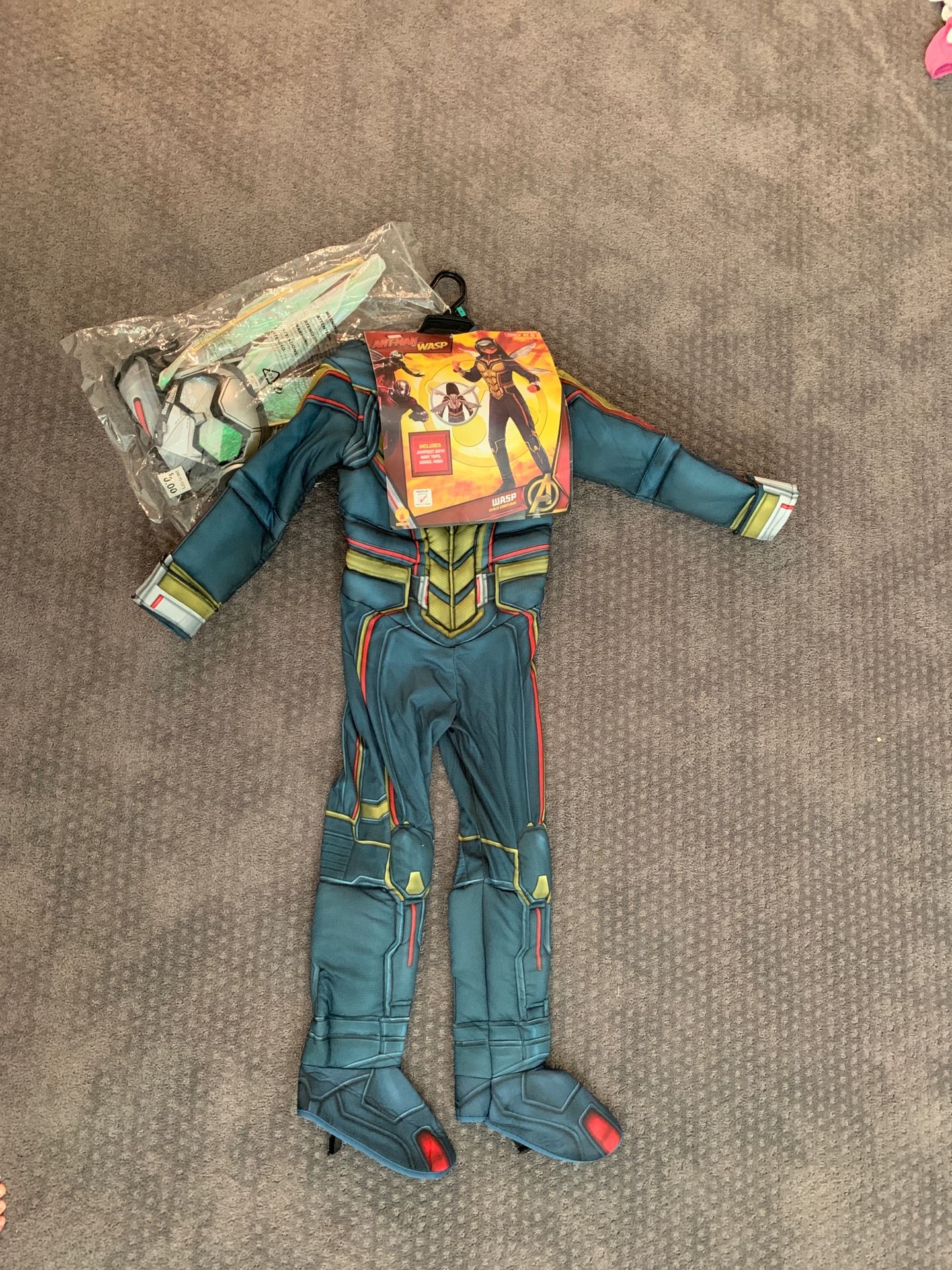 Brand new marvel the wasp costume Halloween medium size 5-7