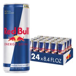 Red Bull Energy Drink 24-Pack 8.4 fl oz (Original/Sugar Free)