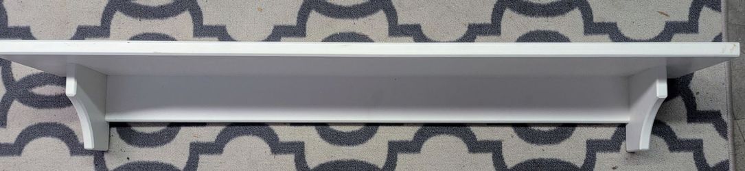 🏠 Pottery Barn Kids White Wall Shelf – Simply White