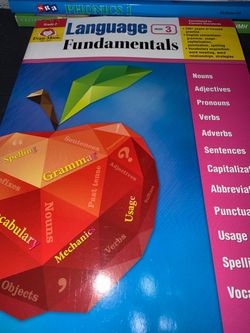 Grade 3 Language Fundamentals Workbook Evan-Moor