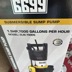 Sump Pump 