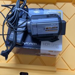 Sony Handycam HDR-XR100 Digital Video Camera 80GB HD Camcorder open box