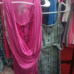 NICE DRESS SHIRTS, AN A FEW DRESSES