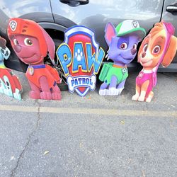 Paw Patrol Set Figuras Decorativas para Fiestas y Eventos – Usadas, en buen estado