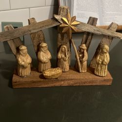Wooden manger- World market