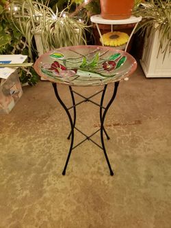 Birdbath With Stand - New