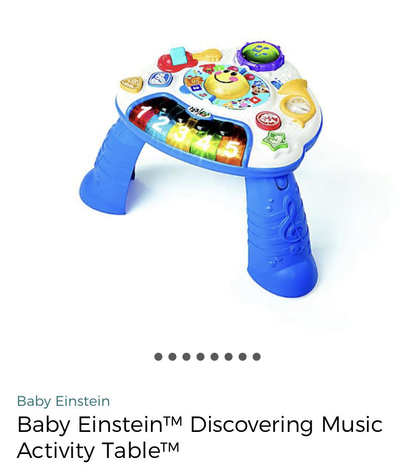 Baby Einstein Discovering Music Activity Table 