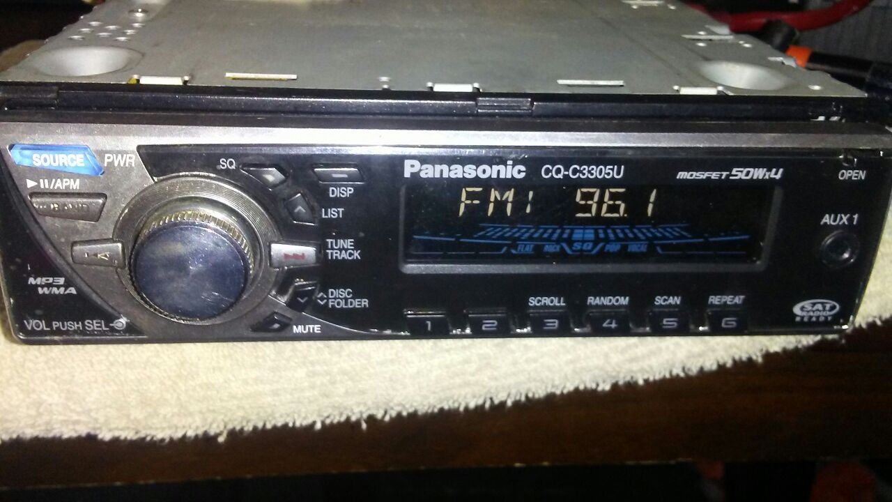 Panasonic cd player