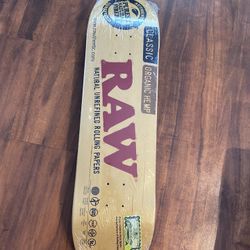 Raw Skateboard Deck 
