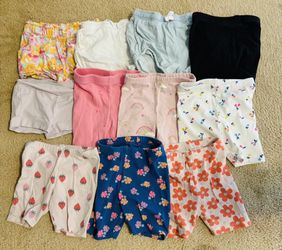 11 Pack: Assorted 3T Girl's Shorts
