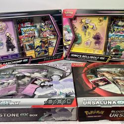 Pokemon ex Box Collections with Destined Rivals and More