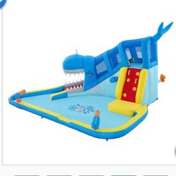 H2OGO! Whales 'n Waves Kids Inflatable Mega Water Park Slide ( Read Description)