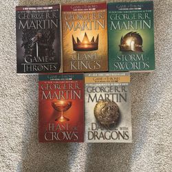 Game of Thrones Book Set