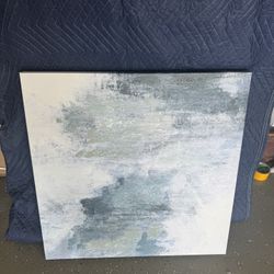 Abstract Blue Art