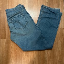 Vintage Levis Silvertab Baggy Jeans 34x34 90s Y2k