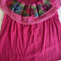 Mexican Blouse Size Large New