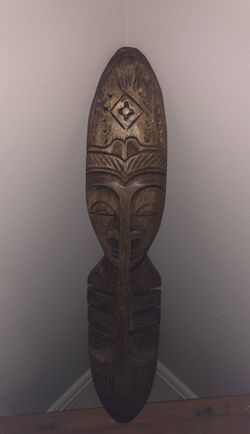 Indio Azteca wooden Hanger