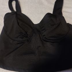 Black Crop Top