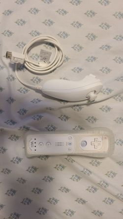 White Wii Controller